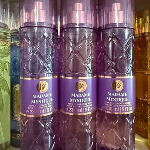 3 Bath & Body Works Madame Mystique Fragrance Mist - Purple